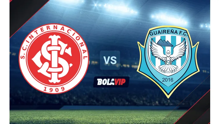 Internacional vs. Guaireña por la Copa Sudamericana.
