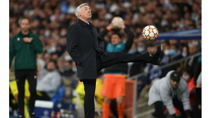 Ancelotti en dirección de Real Madrid.