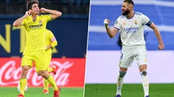 Gerard Moreno y Karim Benzema.