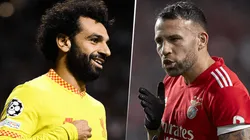 Liverpool vs. Benfica por la Champions League (Fotos: Getty).