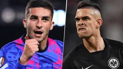 Barcelona vs. Frankfurt por la Europa League (Fotos: Getty).