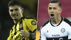 Peñarol vs. Olimpia por la Copa Libertadores (Fotos: Getty Images)