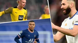 Mbappé, Haaland, Benzema