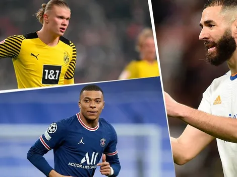 ¿Pueden jugar juntos Mbappé, Haaland y Benzema?