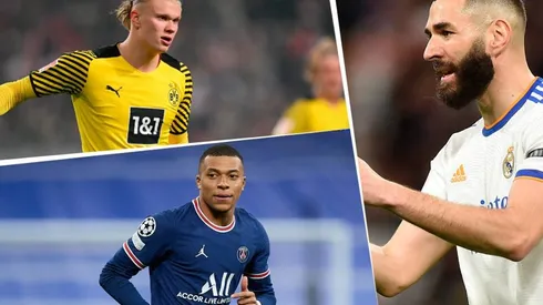 Mbappé, Haaland, Benzema