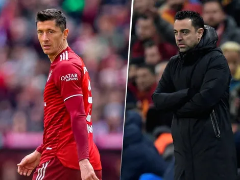 ¿Xavi llamó a Lewandowski para convencerlo de fichar por Barcelona?