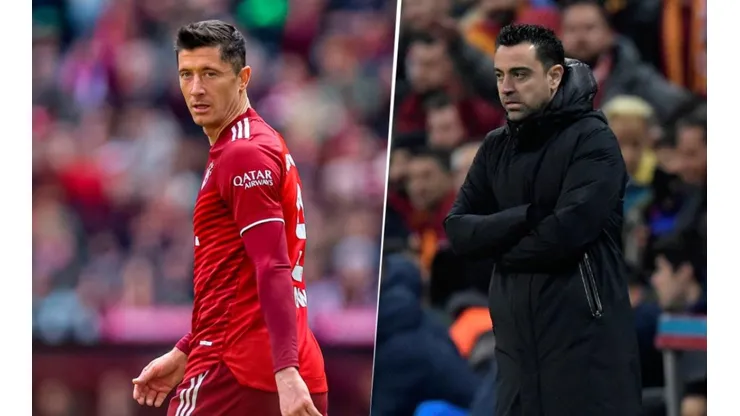 Xavi influye en el fichaje de Lewandowski en Barcelona.