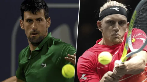 Novak Djokovic vs. Alejandro Davidovich Fokina (Fotos: Getty Images)