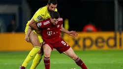 Lewandowski y Raúl Albiol