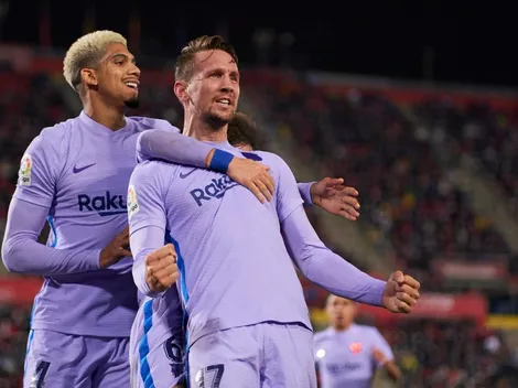 Con tres penales en contra, Barcelona le ganó a Levante con Luuk de Jong como héroe