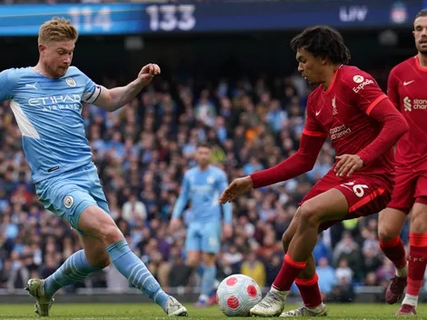Partidazo en el Etihad: Manchester City y Liverpool se repartieron los puntos