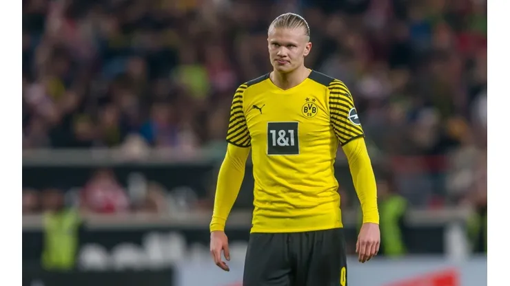 Erling Haaland, delantero del Borussia Dortmund.