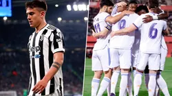 Juventus quiere a un jugador de Real Madrid para reemplazar a Dybala