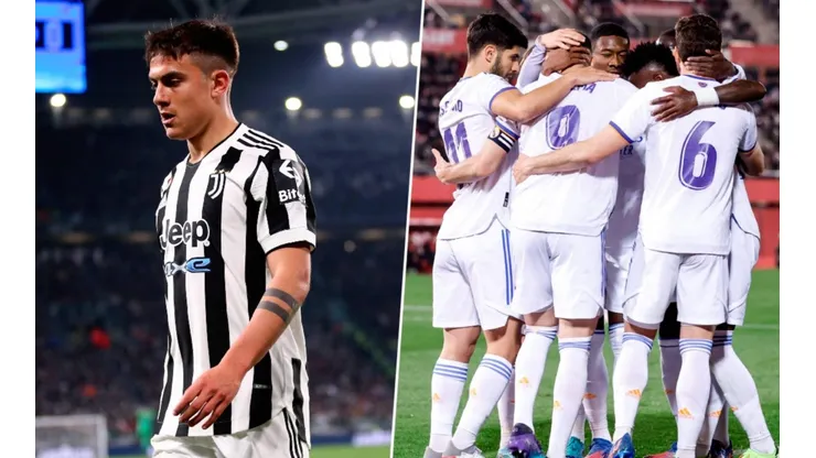 Juventus quiere a un jugador de Real Madrid para reemplazar a Dybala