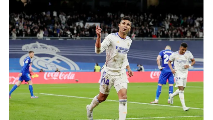 Casemiro marcó un gol y recibió una amarilla que lo deja afuera del choque ante Sevilla.