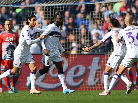 Napoli no pudo con Fiorentina y complica su lucha por el Scudetto