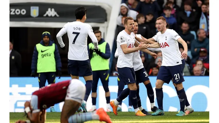 Tottenham fue efectivo y goleó a Aston Villa.
