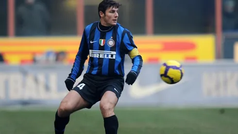 Javier Zanetti, uno de los que más jugó