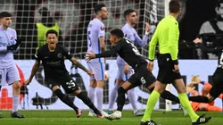 Ansgar Knauff, autor de un golazo para Eintracht Frankfurt.