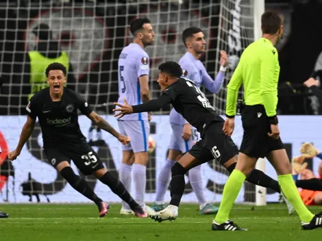 VIDEO | El zapatazo que adelantó a Eintracht Frankfurt ante Barcelona