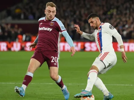 Todo abierto: West Ham resistió con diez y empató con Lyon
