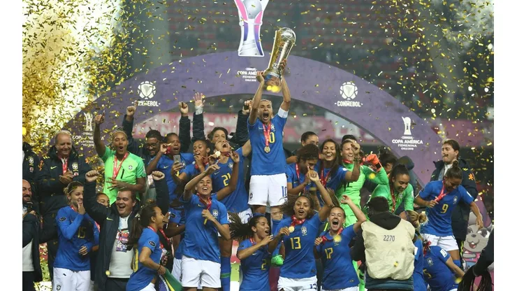 Brasil, campeón en Chile 2018. (Foto CONMEBOL)