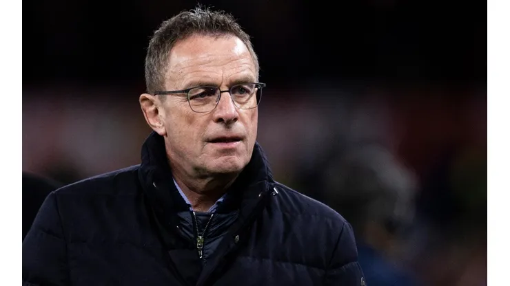 Ralf Rangnick, entrenador de Manchester United.