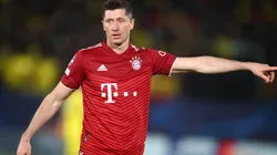 Lewandowski en acción con Bayern Múnich.