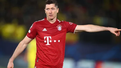 Lewandowski en acción con Bayern Múnich.