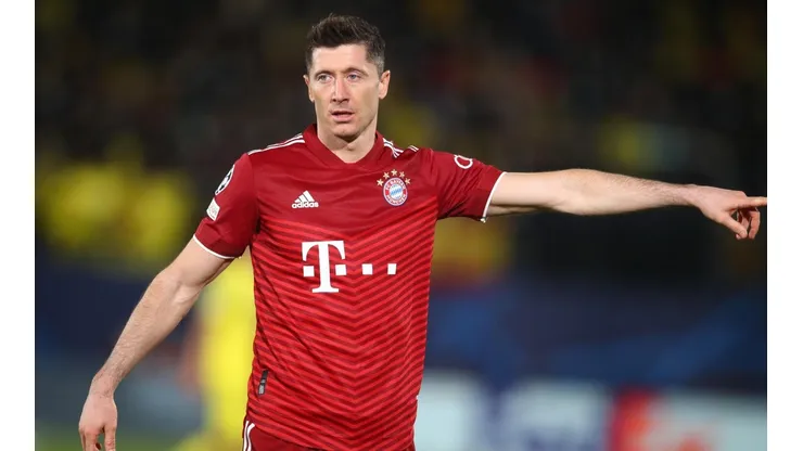 Lewandowski en acción con Bayern Múnich.