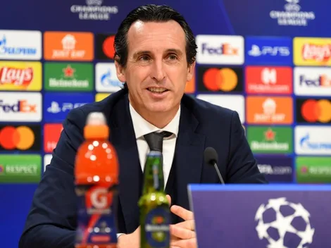 Emery mostró su lado sentimental tras el batacazo en Champions