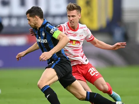 Leipzig y Atalanta igualaron en la ida de los cuartos de final