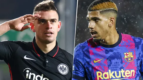 Frankfurt vs. Barcelona por la Europa League (Fotos: Getty).