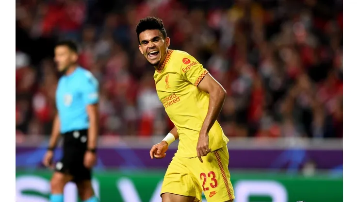 Luis Díaz, autor del tercer gol de Liverpool.