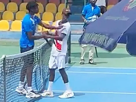 Repudiable actitud de un tenista francés: bofeteó a su rival