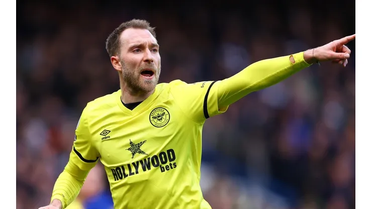 Christian Eriksen, figura de Brentford.