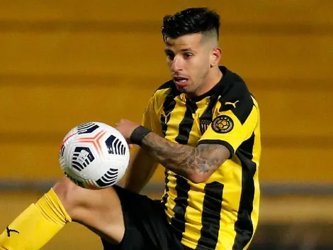 Pablo Ceppelini marcó golazo para Peñarol, pero no fue suficiente para vencer a Colón