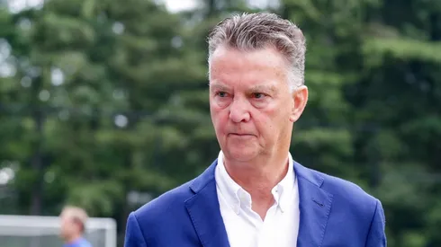 Louis van Gaal, entrenador de la Selección de Países Bajos.