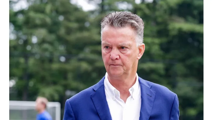 Louis van Gaal, entrenador de la Selección de Países Bajos.