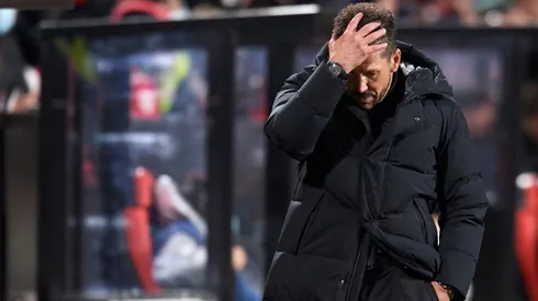 Diego Simeone, entrenador del Atlético de Madrid.