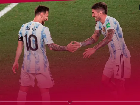 De Paul: "La cabeza de Messi va más rápido que la de cualquier ser humano"