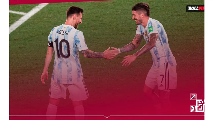 Rodrigo De Paul, Lionel Messi