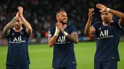 Messi, Neymar y Mbappé.