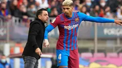 Xavi considera muy importante a Araújo.