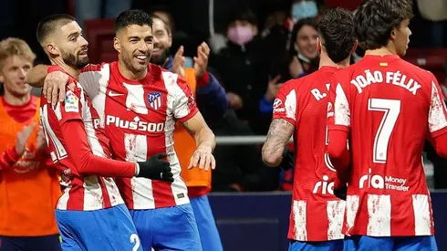 Atlético de Madrid celebra.