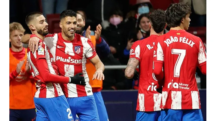 Atlético de Madrid celebra.