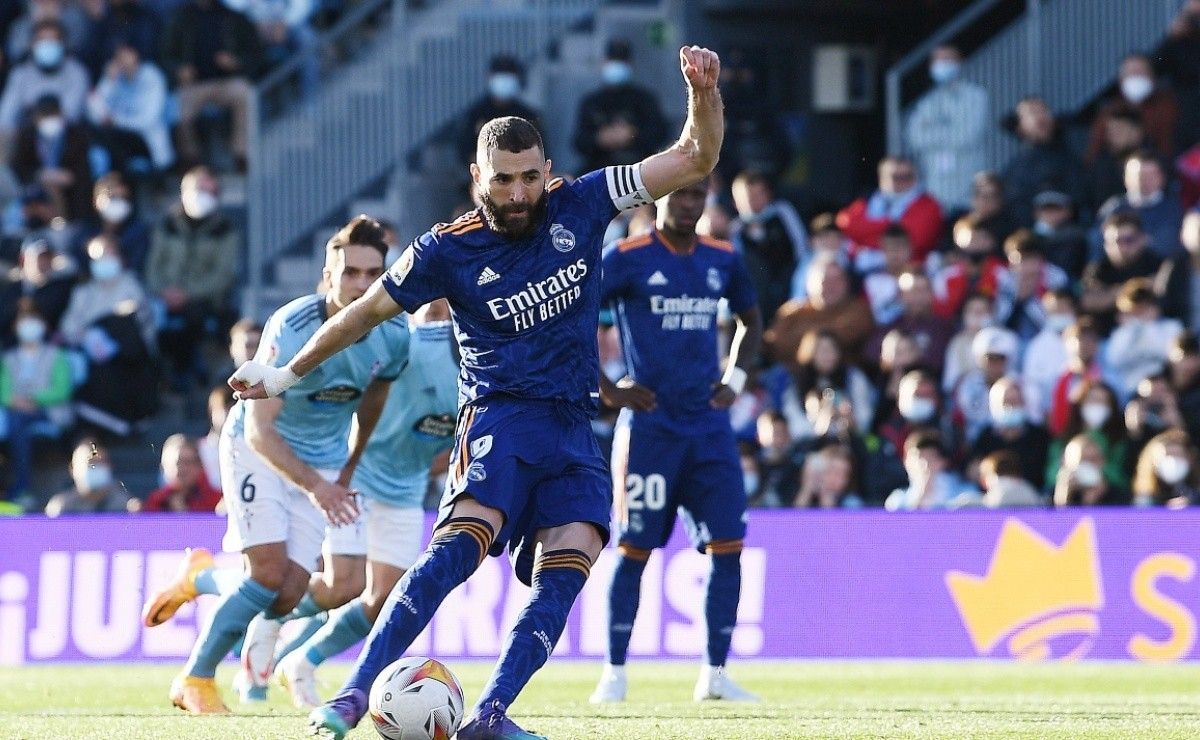 Un doblete de penales de Benzema le da un triunfo clave a Real Madrid ...