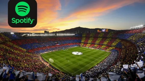 Estadio del Camp Nou en Barcelona.