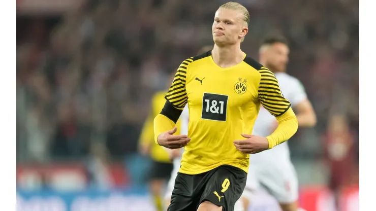 Erling Haaland, delantero del Borussia Dortmund.