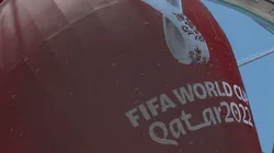 Logo del Mundial Qatar.